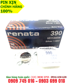 Pin Renata SR1130SW lithium 3V chính hãng - Made in Thụy Sĩ